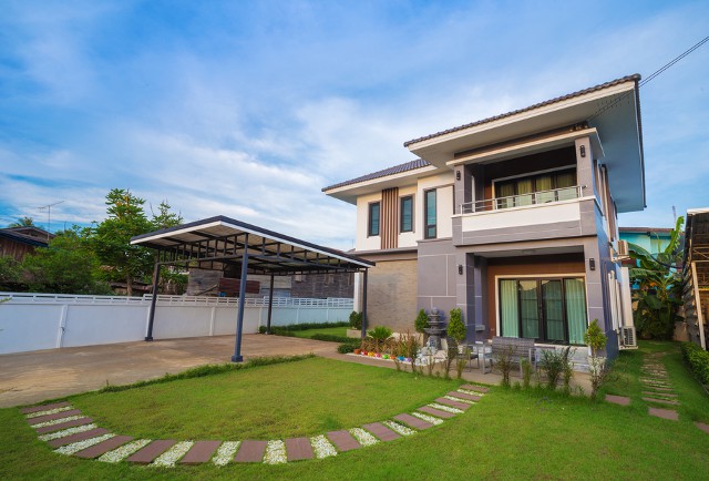 two storey house